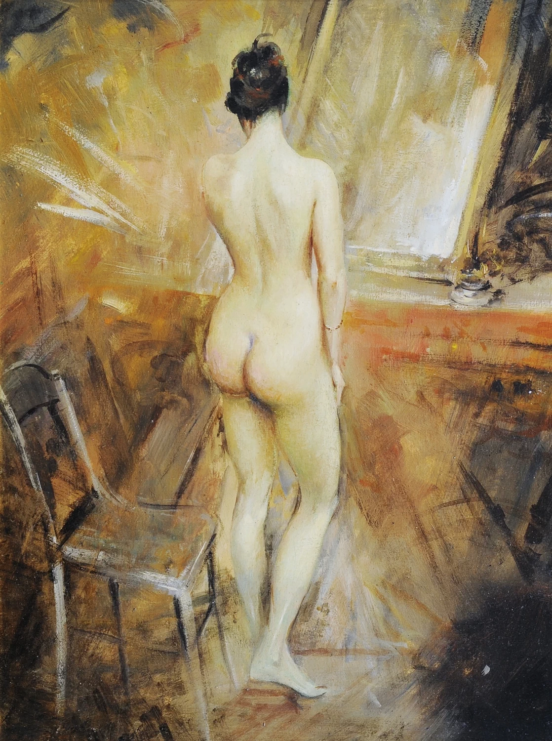 Nudo di schiena